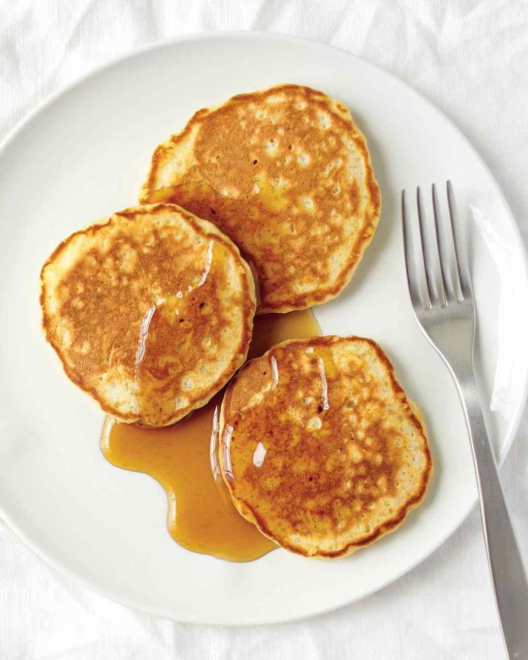 Quinoa Cakes–Start your morning off right with these tasty pancakes made from quinoa, an ancient grain that is high in protein and fiber.