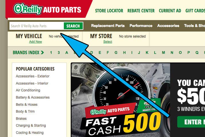 There Is An Awesome Back To The Future Easter Egg On O Reilly Auto Parts Website