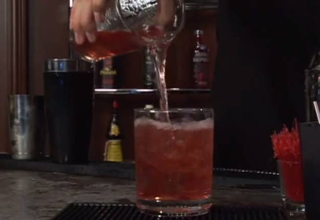 Ingredients:30 ml Old Monk1 slice orange½ glass Mountain Dew (chilled)½ glass cranberry juicePut the orange slice at the bottom of a glass, pour the rum, and follow with Mountain Dew. Top off the glass with cranberry juice. Easy as you like.