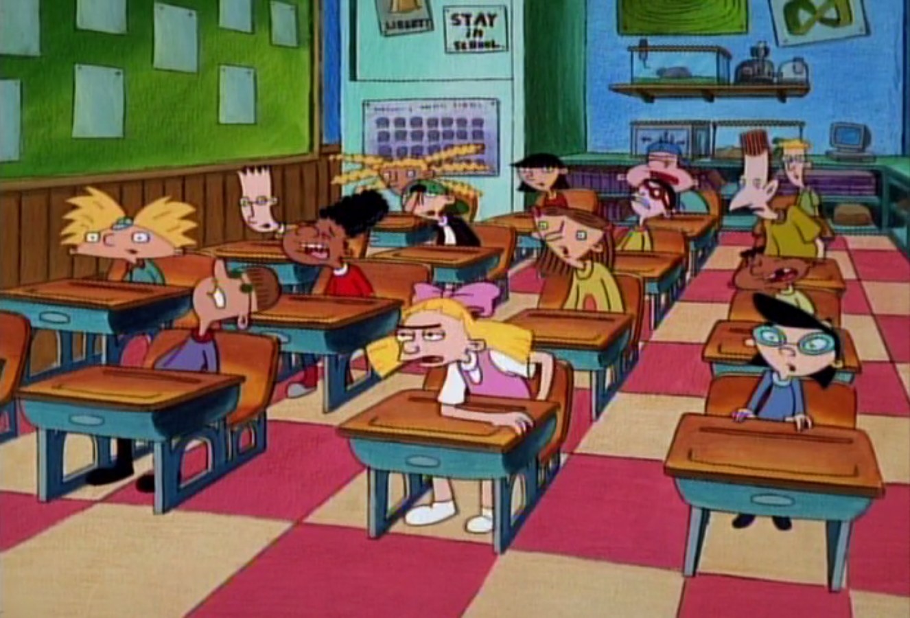 Aunque te cambies de escuela, terminas encontrándote ex-compañeros.
