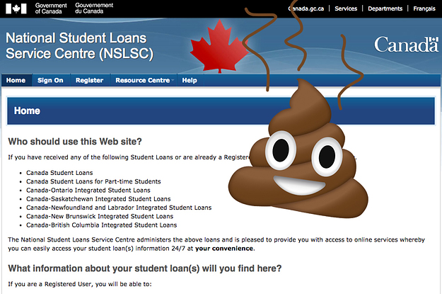 13 Reasons The Canada Student Loans Website Is Complete Garbage