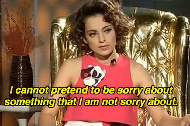 Kajol Fucking Fucking - 18 Times Kangana Ranaut Ran Out Of Fucks To Give