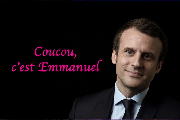 Hello! This is Emmanuel Macron.