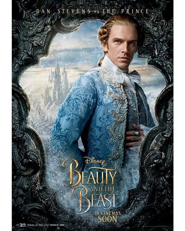 HEAR ME OUT: This is Dan Stevens, who plays The Beast/The Prince, and here we can see him in his perfectly attractive human form.