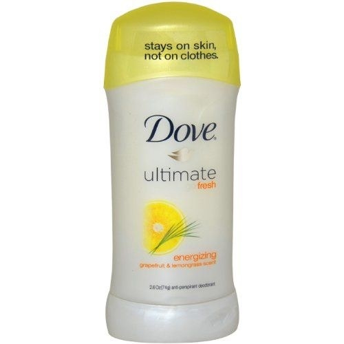 Amazon.com is selling Dove go fresh Energizing Anti-perspirant / Deodorant, Grapefruit & Lemongrass Scent, 2.6 Ounce Stick (Pack of 4) cheap and best offers for Dove go fresh Energizing Anti-perspirant / Deodorant, Grapefruit & Lemongrass Scent, 2.6 Ounce Stick (Pack of 4).