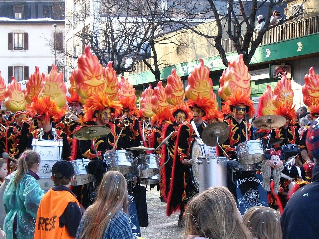 Les Guggen sont des fanfares qui se produisent surtout pendant les carnavals.