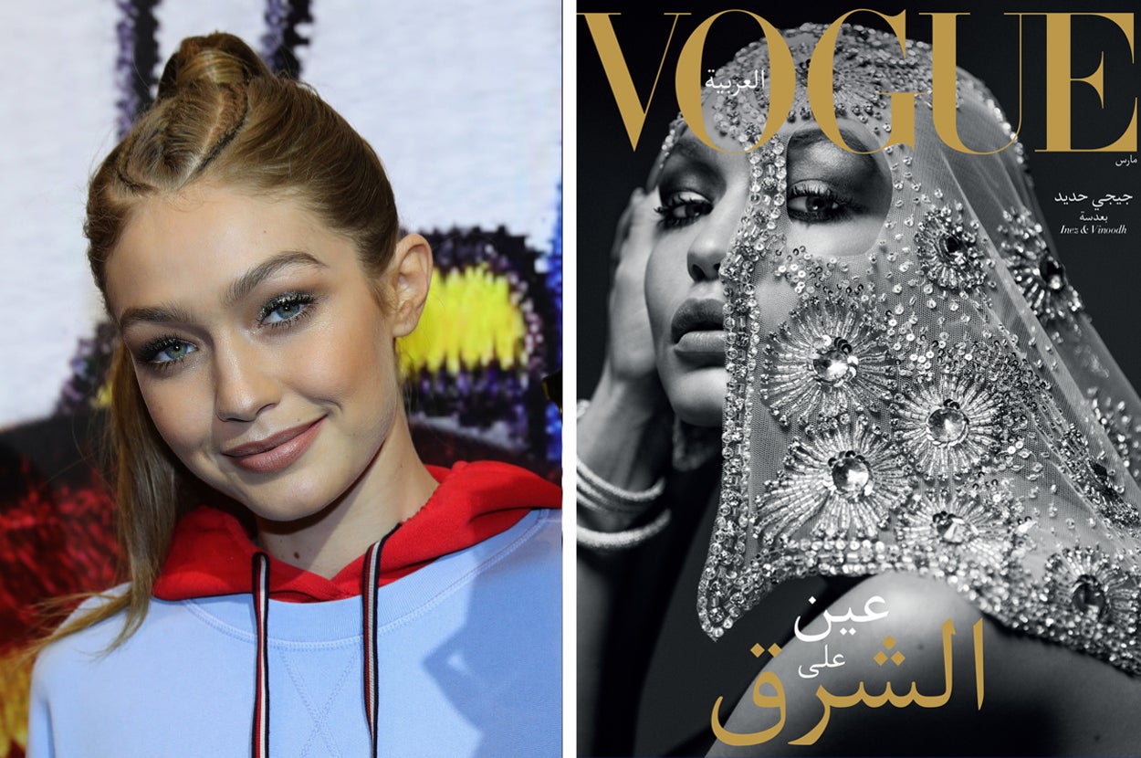 Gigi Hadid Wore A Hijab On The Cover Of Vogue Arabia And People Are Not ...