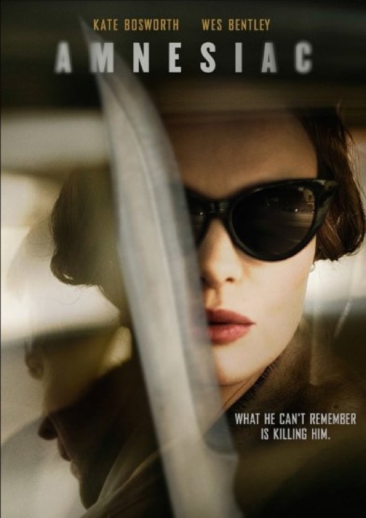 AMNESIAC tells the story of a man who wakes up in bed suffering from memory loss after being in an accident, only to begin to suspect that his wife may not be his real wife and that a web of lies and deceit deepen inside the house where he soon finds himself a prisoner.
