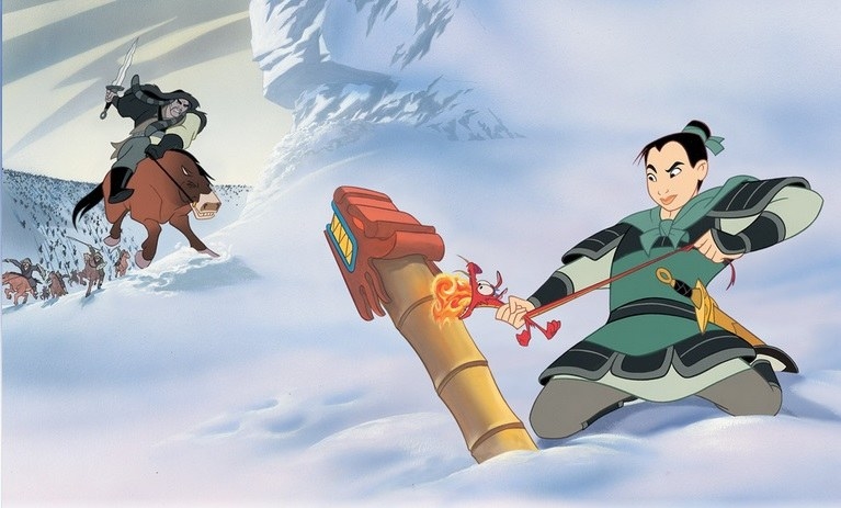 Successfully went undercover as a man and enlisted in the army.Brilliantly fired a cannon shot that resulted in an avalance burying 95% of the invading Huns' army in snow.Defeated Shan Yu, ruthless leader of the Huns, utilizing hand to hand combat and fireworks.Pardoned and honored by the Emperor of China and hundreds of observers.