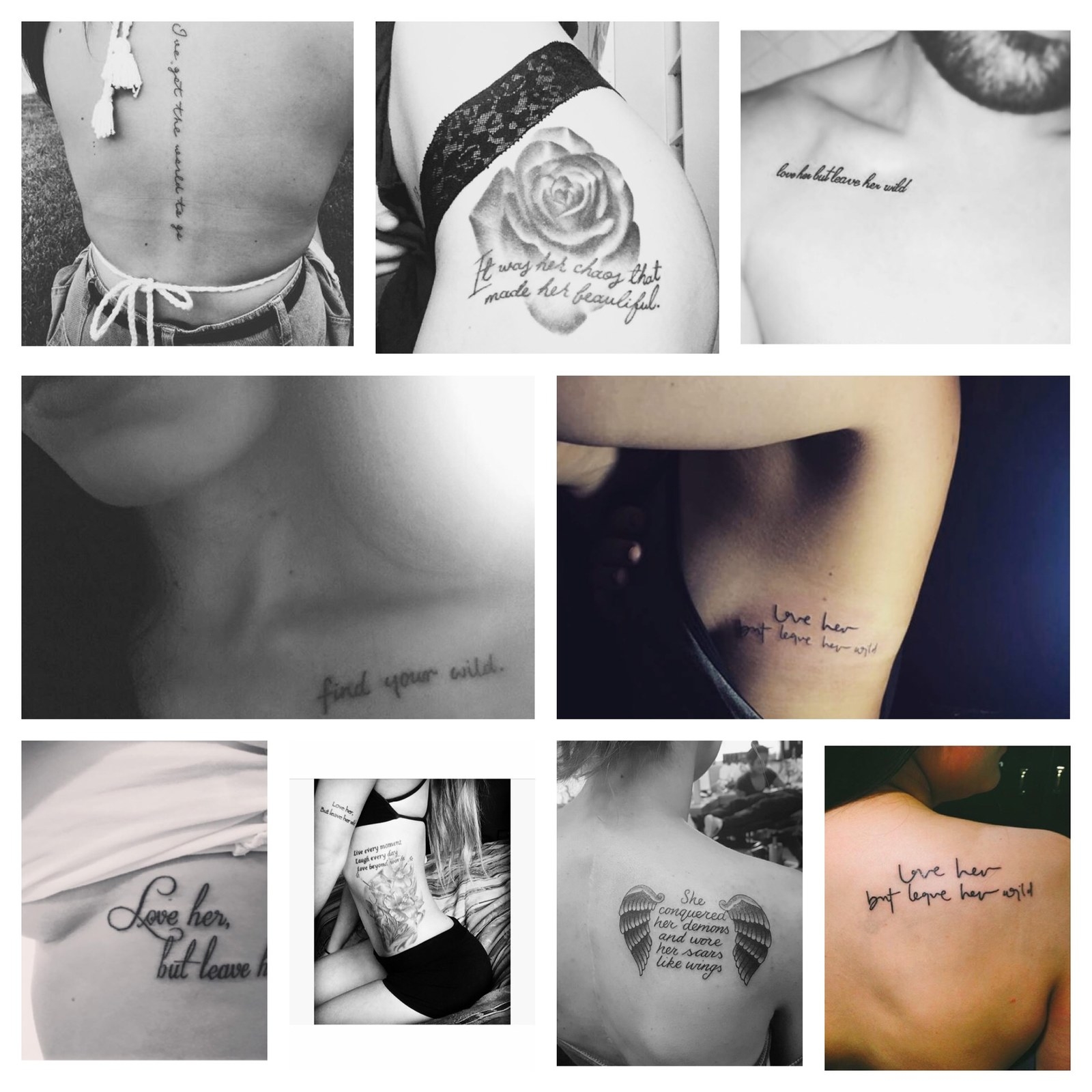 'The world's most tattooable poet'. - Galore Magazine