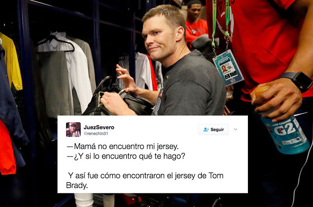 Encontraron el jersey de Tom Brady en México y el Internet tiene ...