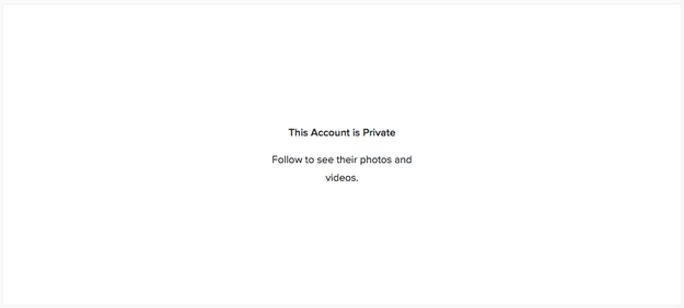 Even more suspiciously, when you click on the account, it's of course private.