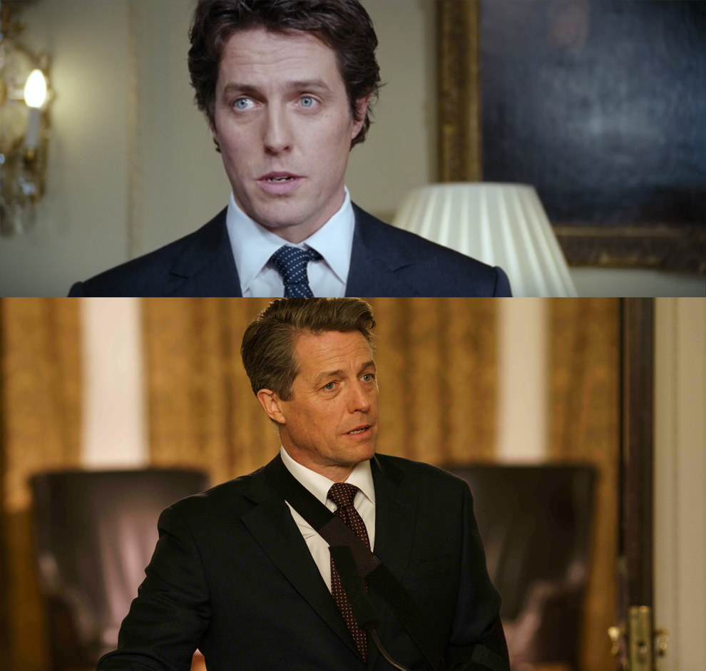 David, the prime minister (Hugh Grant)