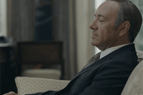 President Frank Underwood from House of Cards
