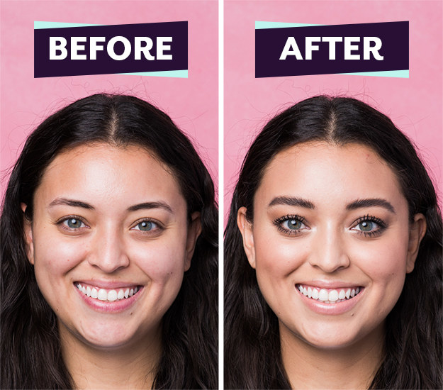 For Jessica, Sir John showed us how to do a simple everyday look and he added a little YAAAS-factor by packing on the mascara.