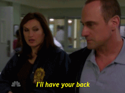 Olivia and Elliot’s relationship is the epitome of men and women best friend goals. In the first episode we weren’t quite sure where this relationship was going but we quickly figured out that it was platonic. Although some people wanted to see the two get together, I personally think it would have ruined the show’s dynamic.