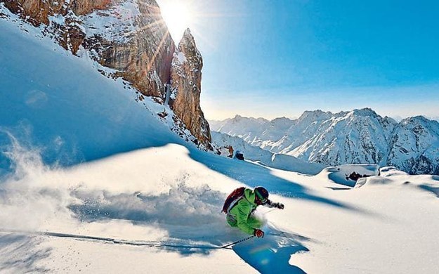 Skiing