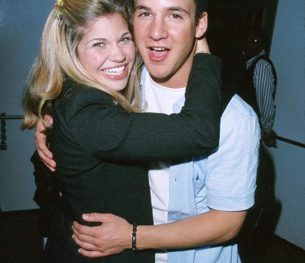 Topanga and Corey were totally your ultimate couple goals (probably still are, TBH):