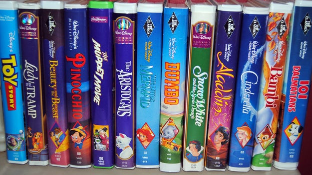 Knowing you were a true movie connoisseur if your VHS collection looked like this:
