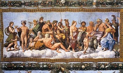 Entire pantheon of Greek Gods. Judging you HARD AF.