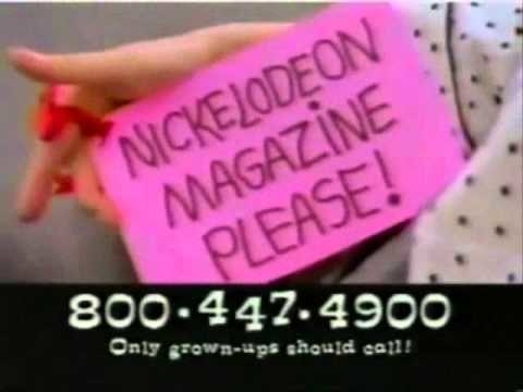 Nickelodeon magazine subscription
