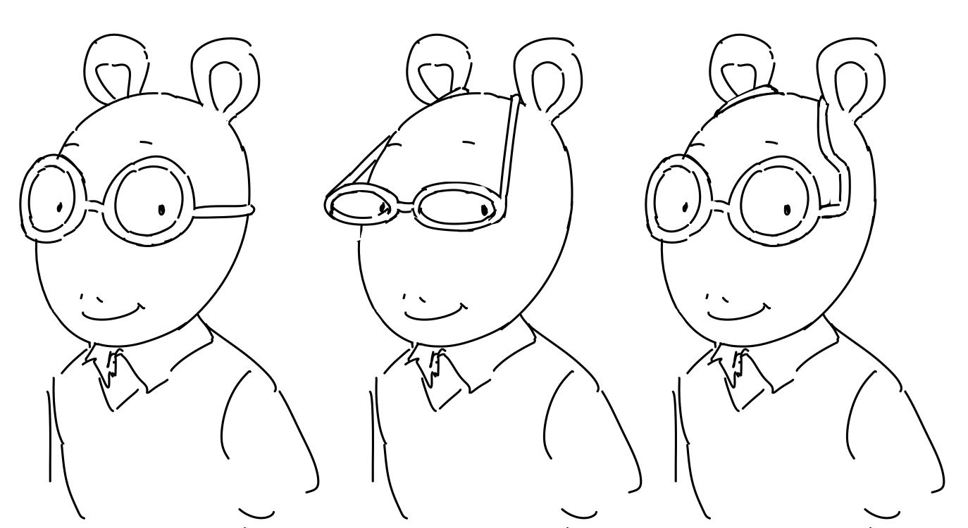 Alright So How Does Arthur Wear Glasses