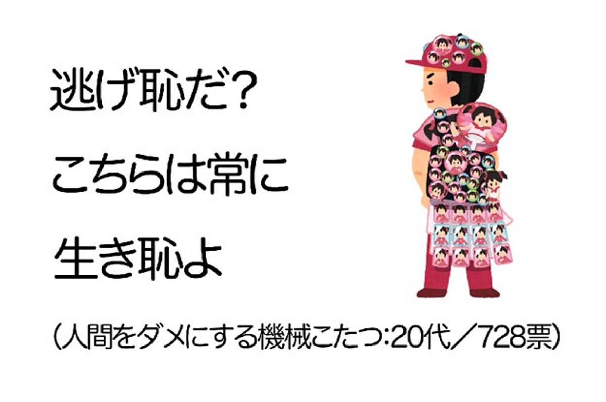 オタク川柳 渾身の句 今年の大賞は