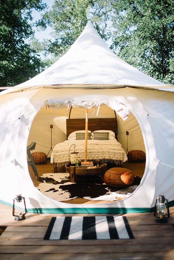 Try glamping