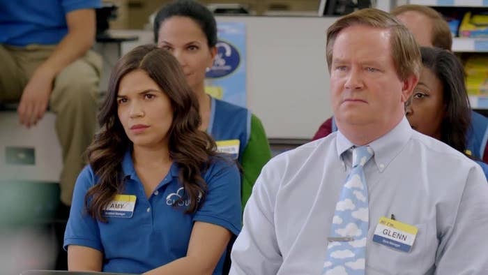 A Running List Of All The Name Tags Amy From Superstore Has Worn