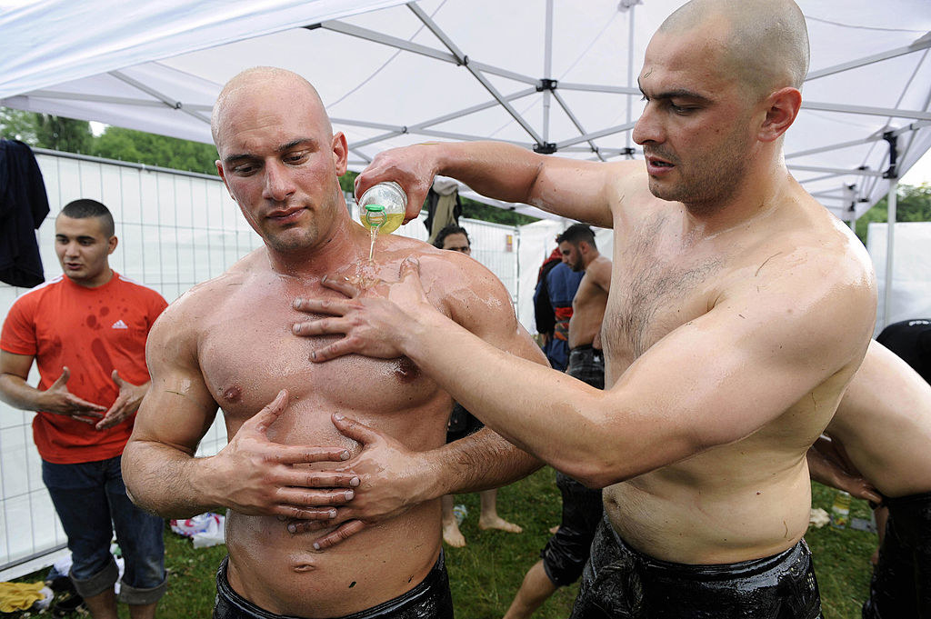 We Really, Really Need To Talk About Turkish Oil Wrestling