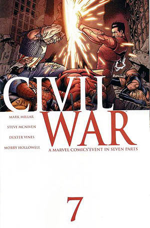 #TeamCap or #TeamIronMan, Civil War is by far the top of MARVEL's MUST READ!. Super Heroes kicking each others behinds, making alliances even with the most dangerous villains.
