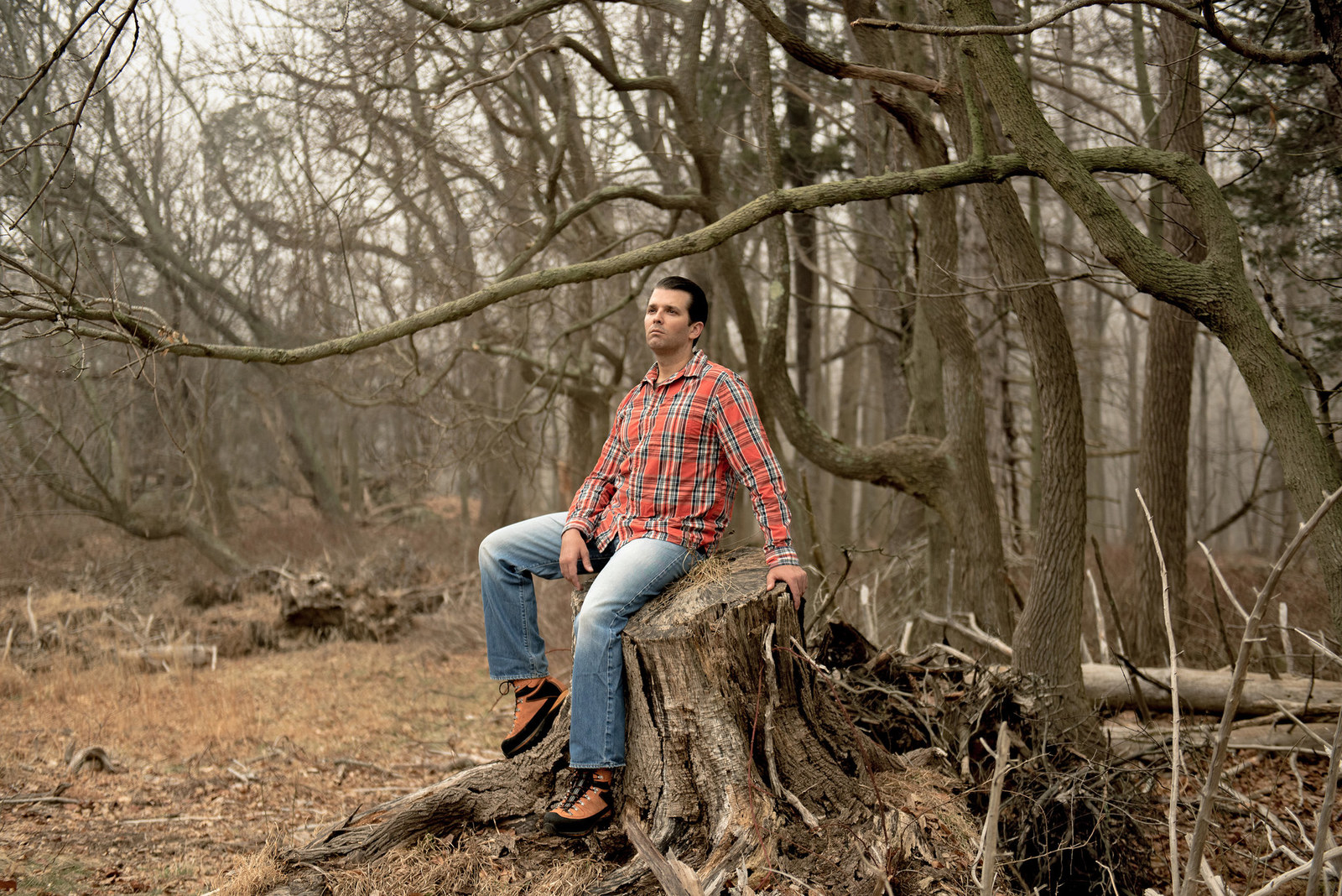 ...but what became more popular than the writing was the stoic picture of Donald Trump, Jr. that quickly went viral. The picture captures a wide range of emotions: Sad, hopeful, vacant, kind of confused... But while we all laughed at the picture, did we take a second to think about what he was actually thinking about? Here are my guesses.
