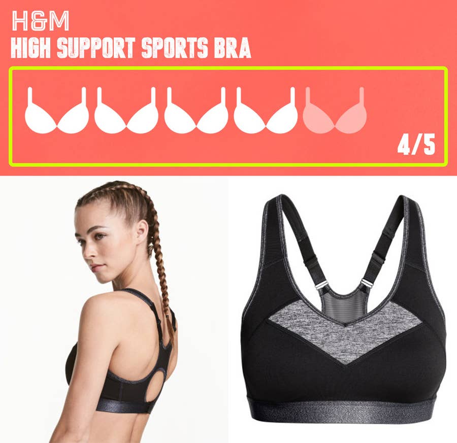 As far as cheap sports bras go, these are really good. I'm a 38F I