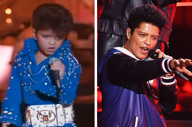 bruno mars childhood pictures