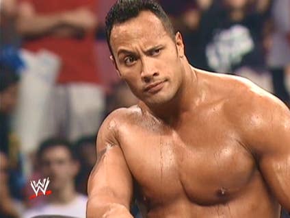 the rock – peoples eyebrow