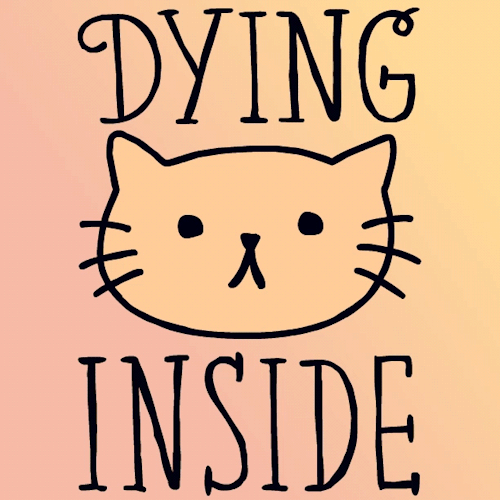 Dying but not yet dead.