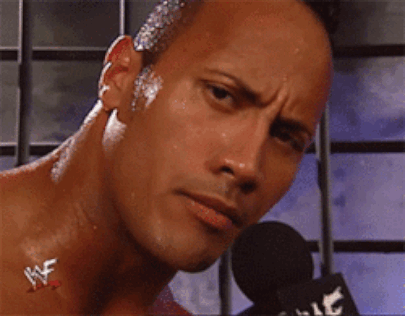 Stop What You're Doing And Look At The Rock's Eyebrow