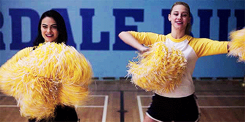 A couple that cheers together, stays together.