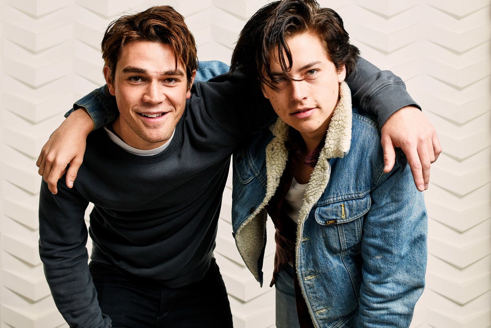 Riverdale stars K.J. Apa and Cole Sprouse
