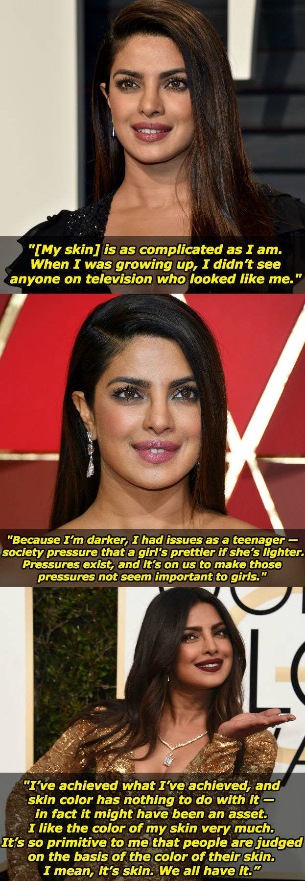 Priyanka Chopra And Lilly Singh Powerfully Spoke About Embracing Their Flawless Dark Skinned Selves Dusky skin tone is god's gift! priyanka chopra and lilly singh