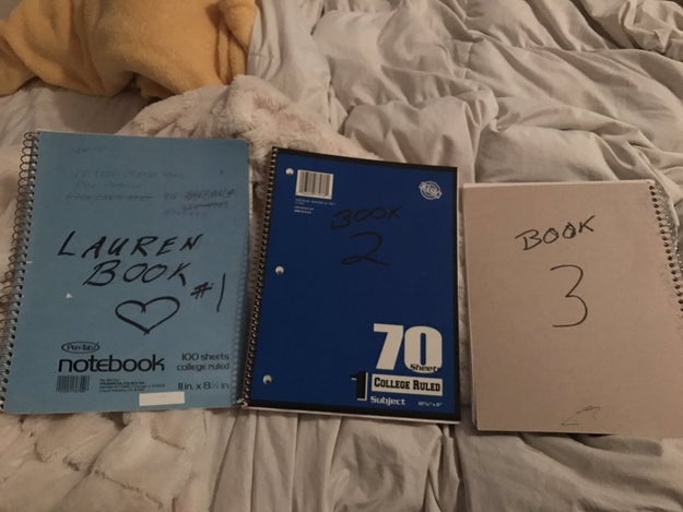 Ren's grandfather had kept journals from when she was 2 until she turned 5, documenting every mundane and spectacular memory they shared together. "The notebook is just filled with daily things that we did," Blank said. "We went to the zoo a lot, and flew kites, and throughout the notebooks he gave me advice."