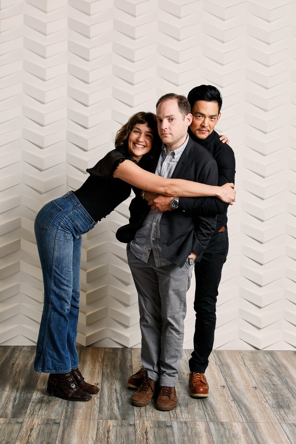 Gemini stars Lola Kirke and John Cho with writer/director Aaron Katz