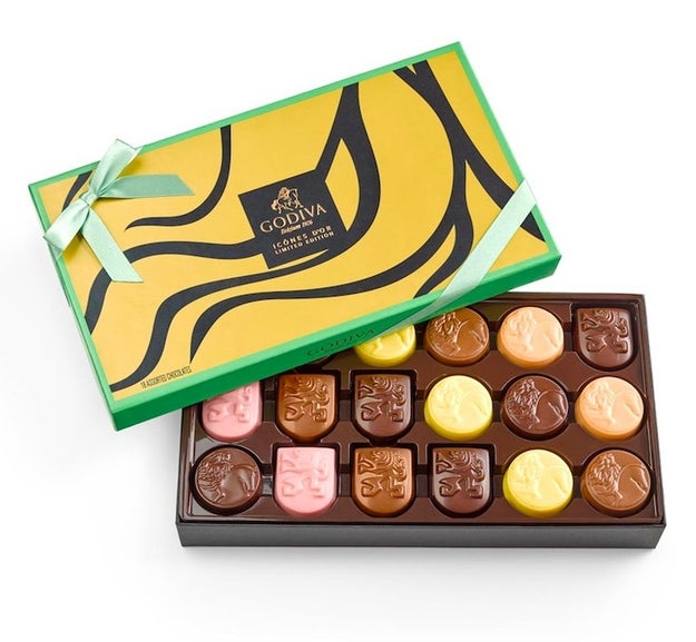 Limited Edition Gold Icons from GODIVA
