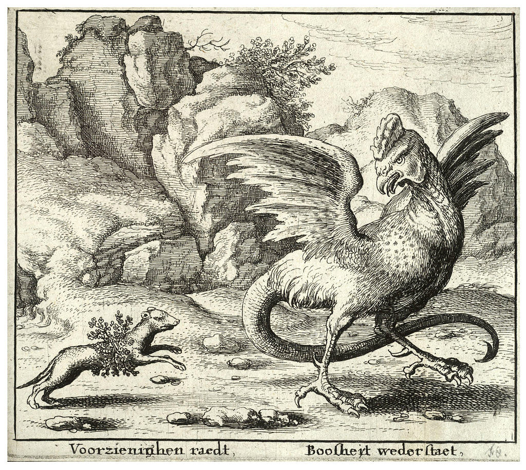 Qué significa: estar muy cabreado.De dónde viene esto: el basilisco es un bicho fantástico de la mitología griega que daba bastante mal rollo: tenía patas de ave, cuerpo de serpiente y alas de dragón... además tenía la costumbre de ser muy peligrosa y de poder matarte con la mirada. Casi nada.