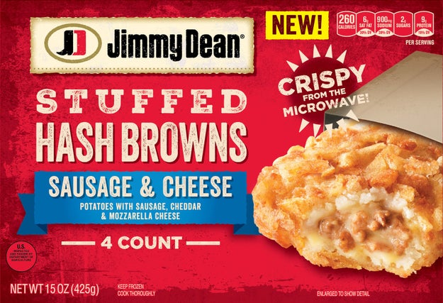 Stuffed Hash Browns from Jimmy Dean