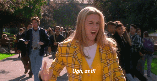 Cher Horowitz, from Clueless