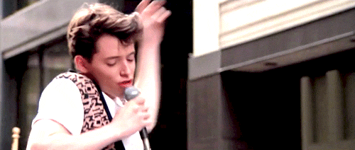 Ferris Bueller, from Farris Bueller's Day Off