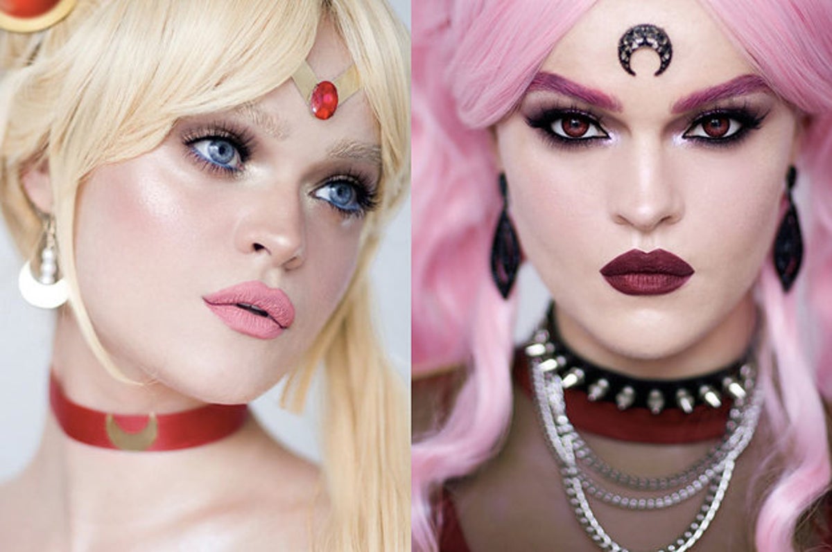 Esta genia del maquillaje logró convertirse en todas las Sailor Scouts de Sailor  Moon
