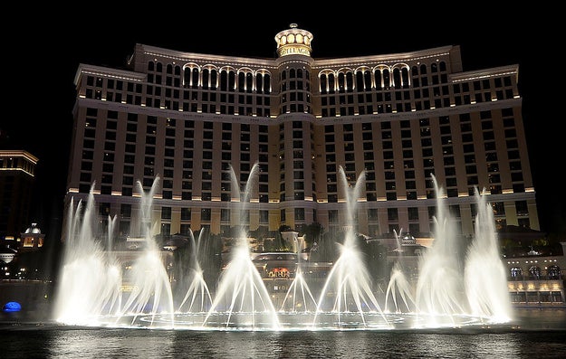 Police are investigating after an armed robbery at the Bellagio, one of the most famous hotels on the Las Vegas strip, in the early hours of Saturday morning.