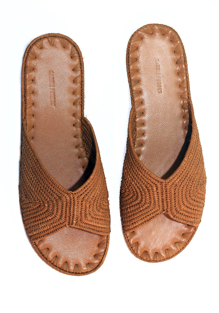 Simplicity at its best—these sleek, minimal Salon sandals by Carrie Forbes are sure to make a spring statement.